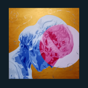 Œuvre vibratoire O² artiste messager