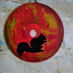 Sur CD O² oeuvre de l'artiste O²