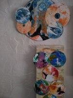 Montage CréaO² et animal totem, commande possible Œuvre de l'artiste peintre O²