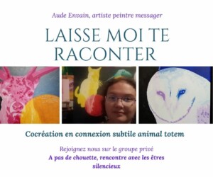 Cocréation subtile avec les animaux totem O² artiste messager de vos animaux totem
