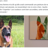 portrait réaliser en communication animal communication animal