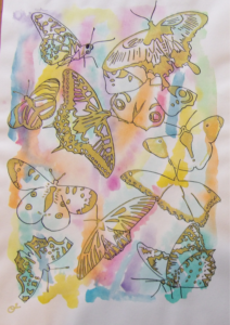 Les énergies de l’abondances aquarelle esprit animal