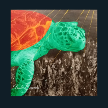 cocréation vibratoire avec le Déva de la tortue œuvre vibratoire