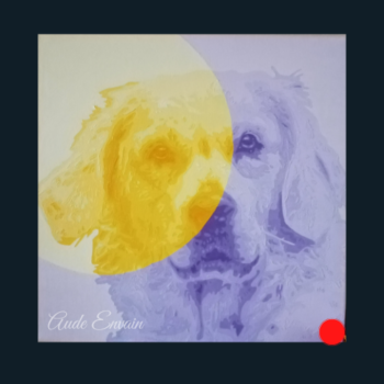 art vibratoire en cocréation avec le communication animal œuvre vibratoire