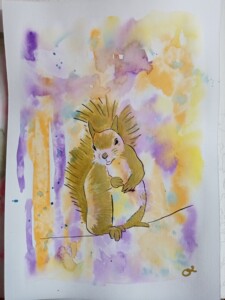 Pour la prévoyance et l’organisation aquarelle vibratoire