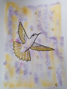 Pour être fière de vous même œuvre vibratoire