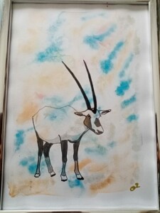 Libération de la parole aquarelle vibbratoire